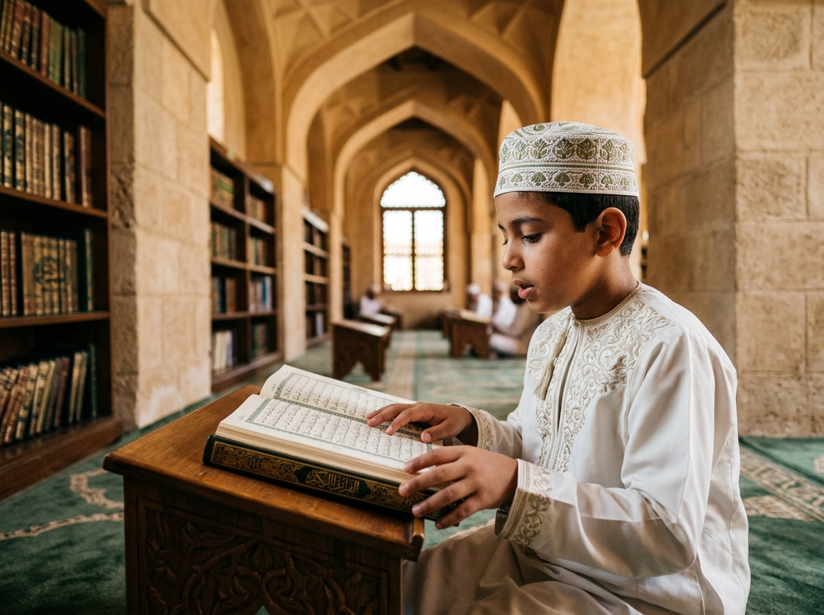 Hifz Quran memorization student